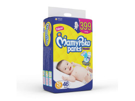 MamyPoko Pants Standard Diapers, Small Size - S (4 - 8 kg), Pack of 46